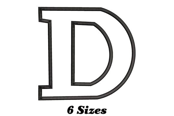 Alphabet Letter D Outline Review