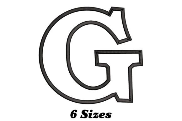 Alphabet Letter G Outline