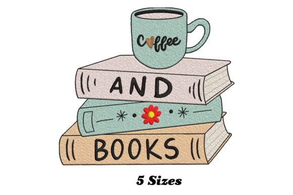 Coffee and Books: A Seasonal Embroidery Review