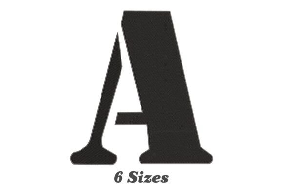 Elegant Letter a: A Stylish Embroidery Choice